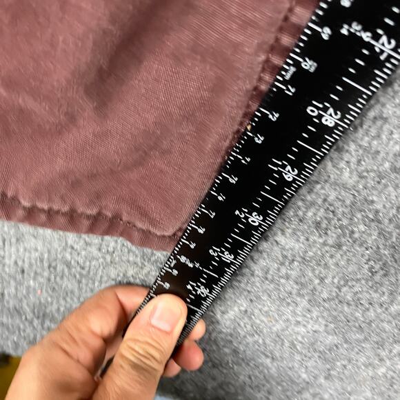 Jeans Womens Size 34x34 Brown Straight Leg Stretch Casual Colored Denim - Picture 3 of 11